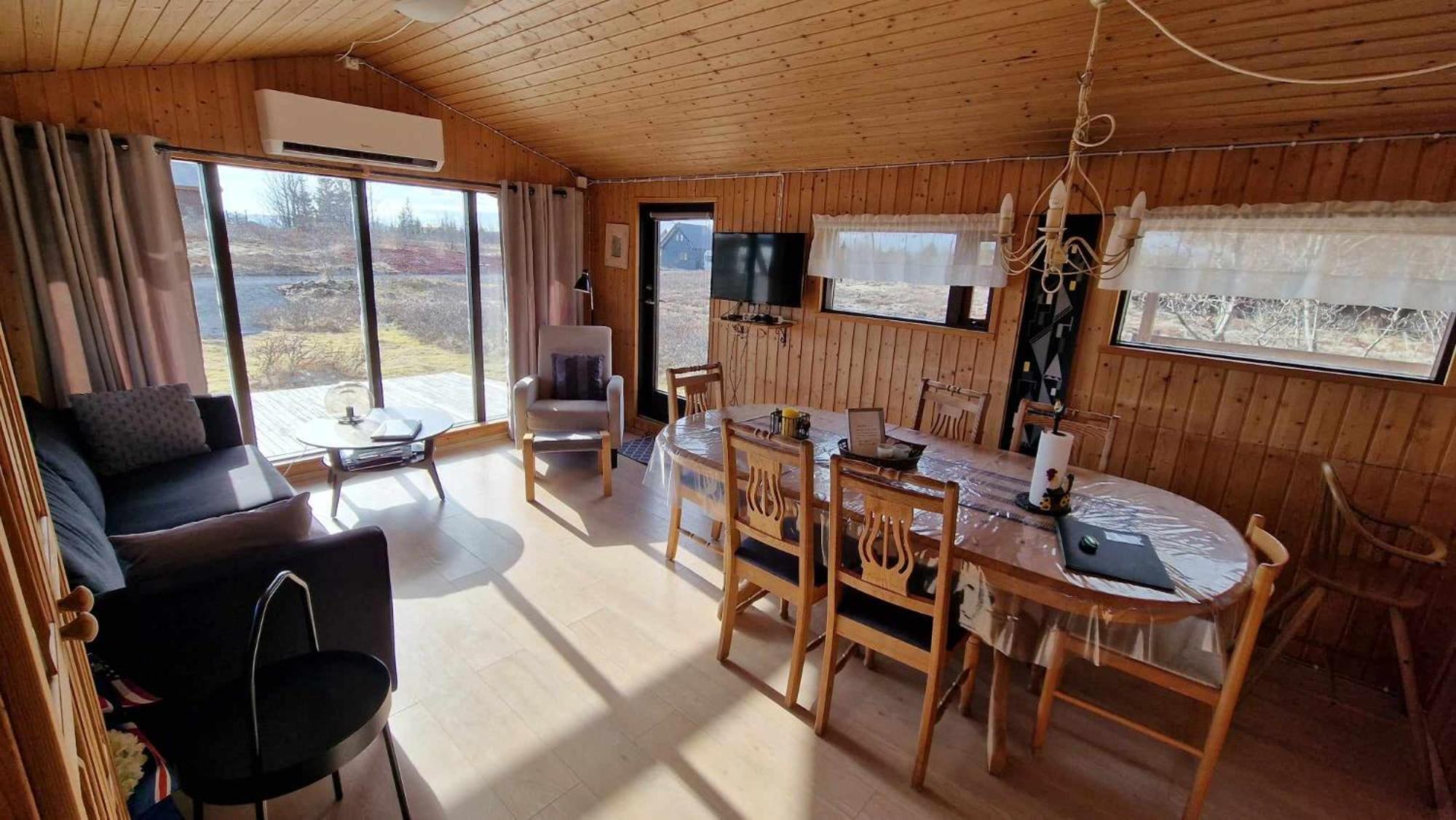 Thingvellir Lake Cottage Veithilundur Exteriör bild