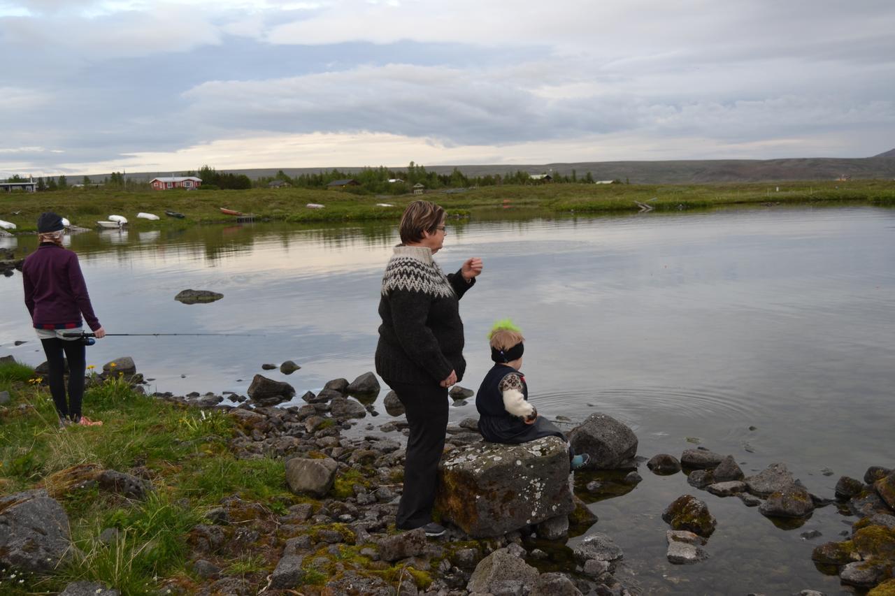 Thingvellir Lake Cottage Veithilundur Exteriör bild